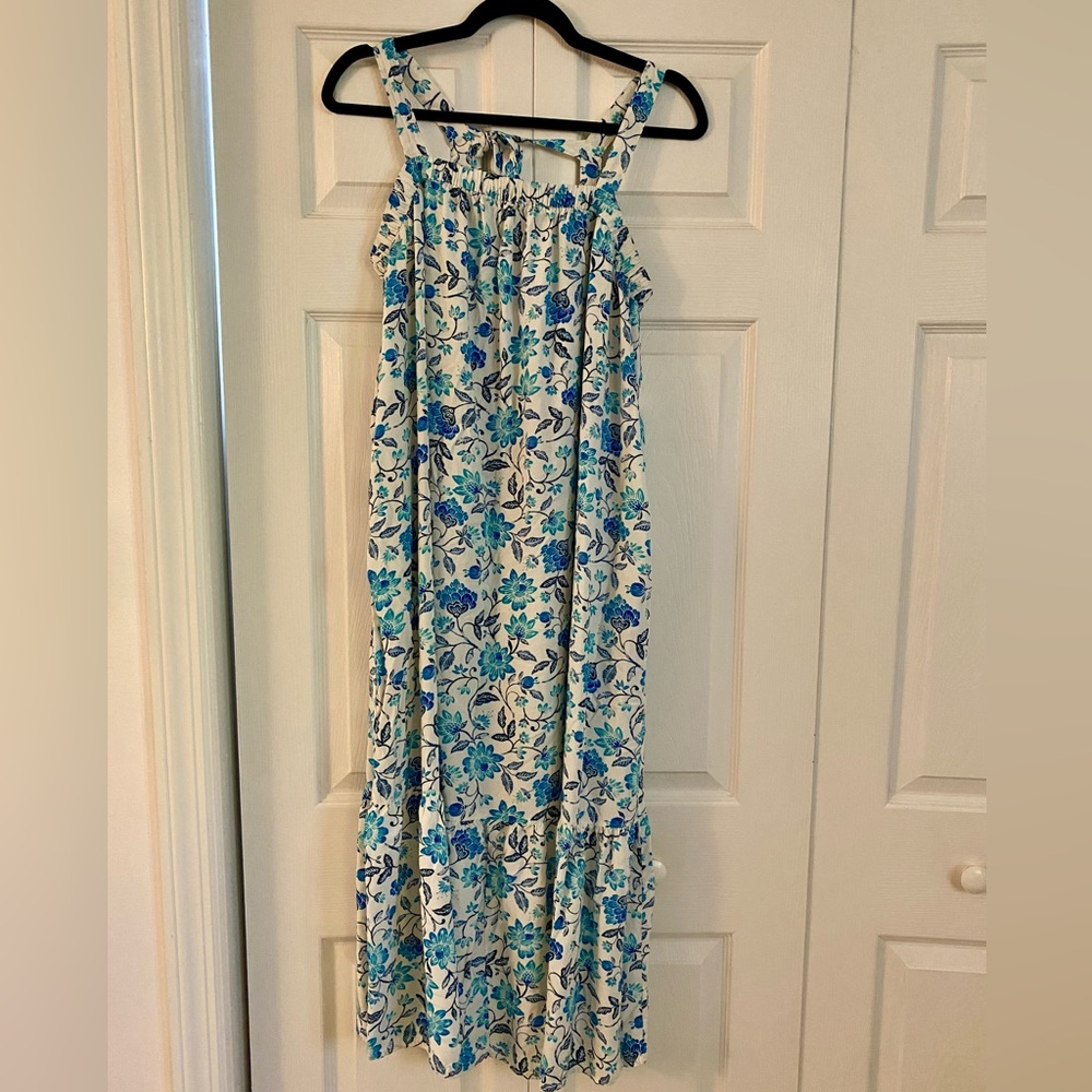 Floral maxi dress